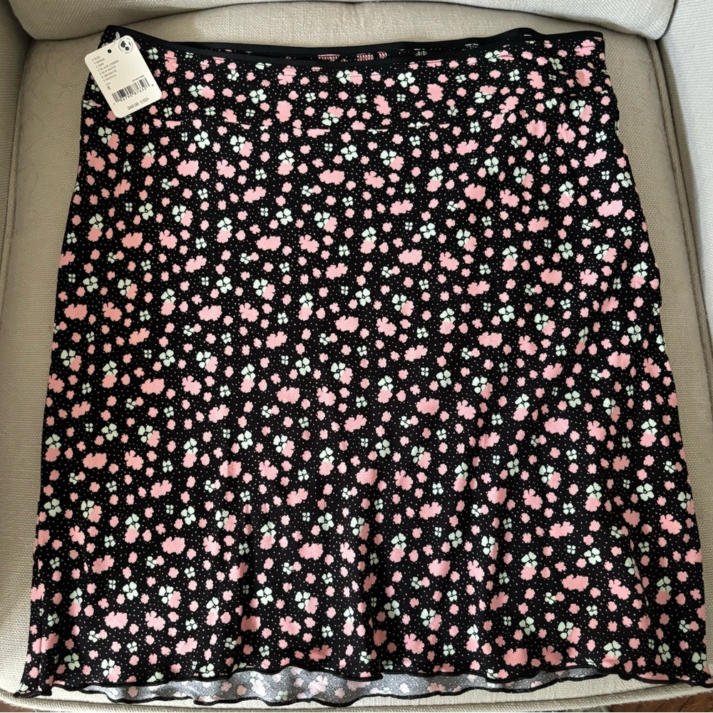 NWT, Free People IRL Floral Mini Skirt, Size 8
